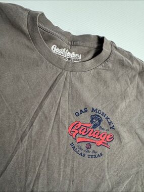 Gas Monkey Garage Short-Sleeve Tee - Gray